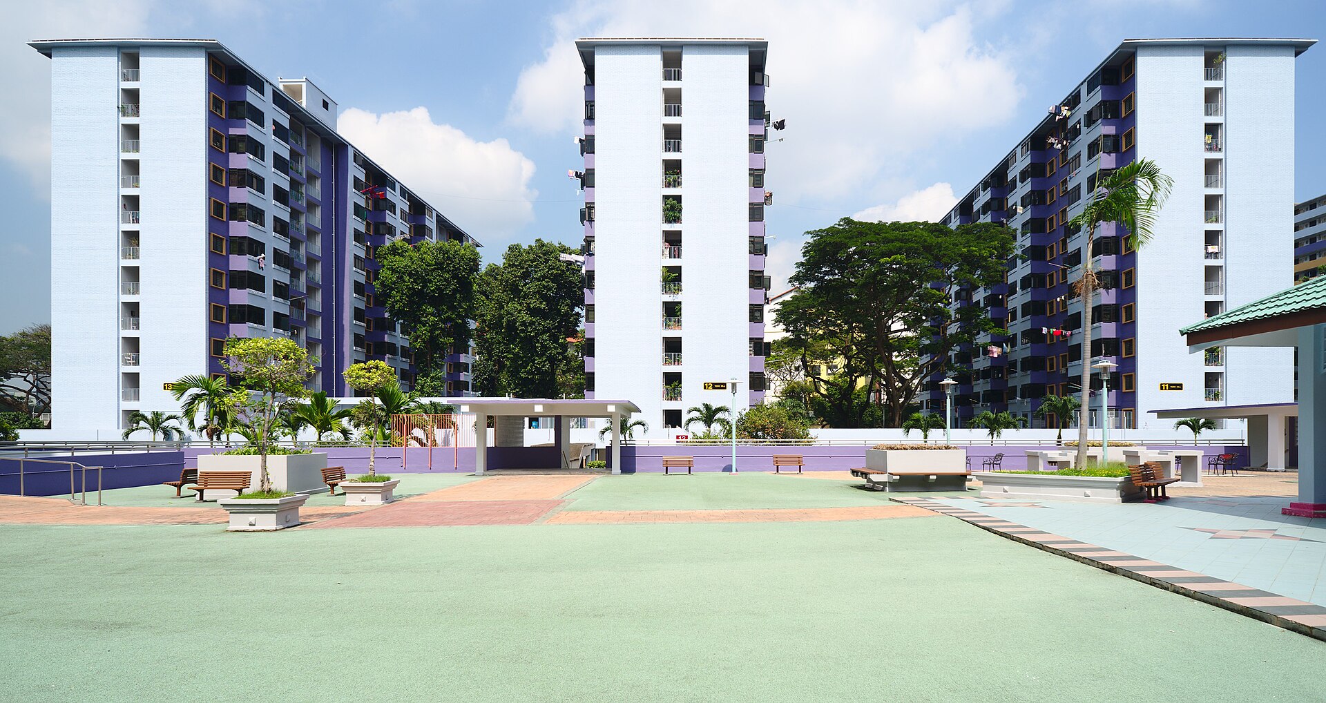 HDB flats at York Hill, Singapore