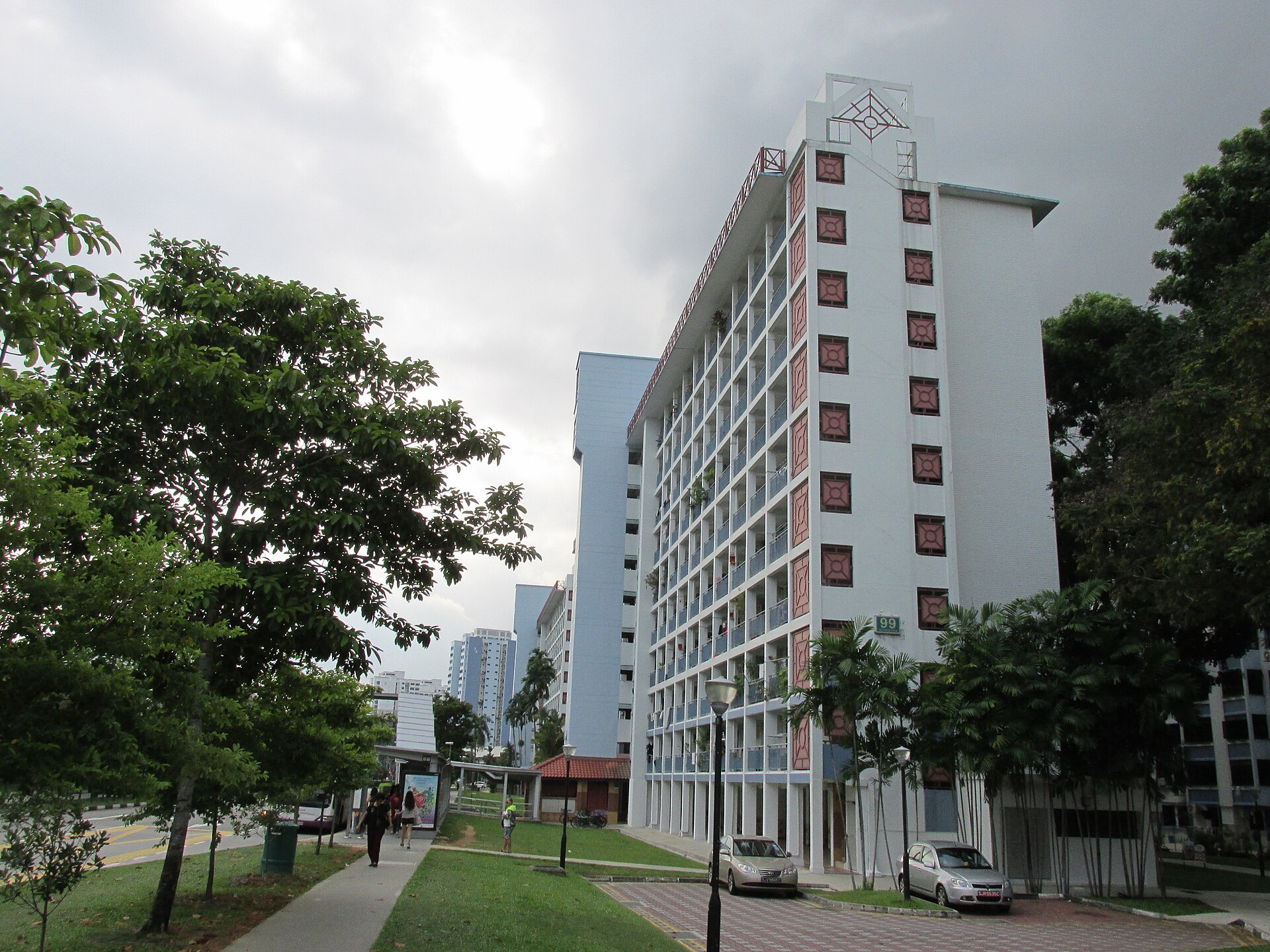 Block 99 HDB in Old Airport Road, Geylang, Singapore