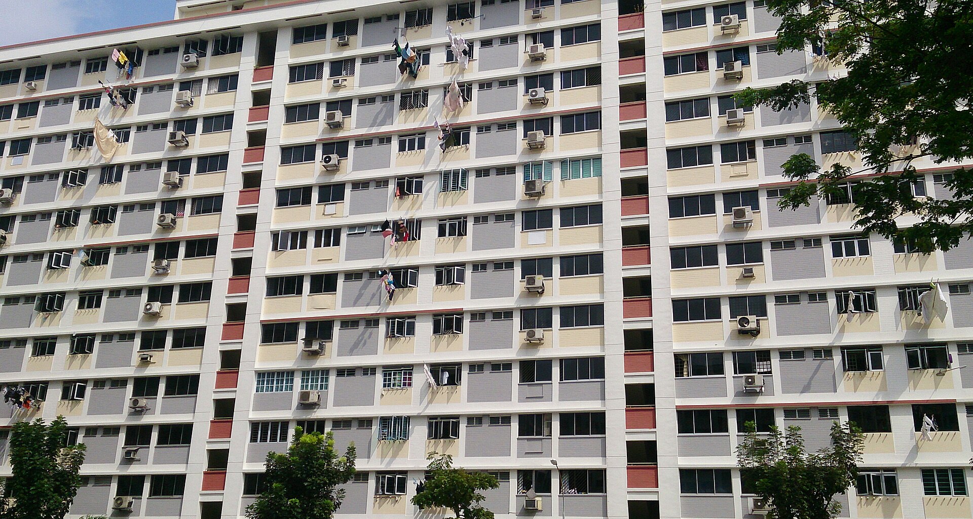 A Housing and Development Board flat in Singapore