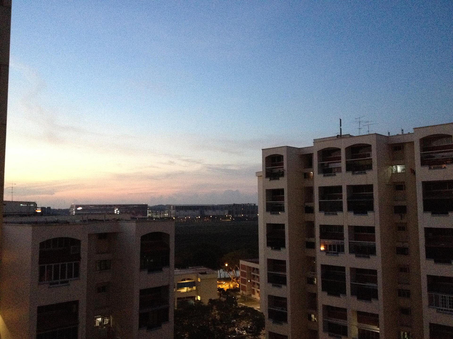 "Maisonette" Housing and Development Board flats in Hougang, Singapore, which are larger than five-room flats