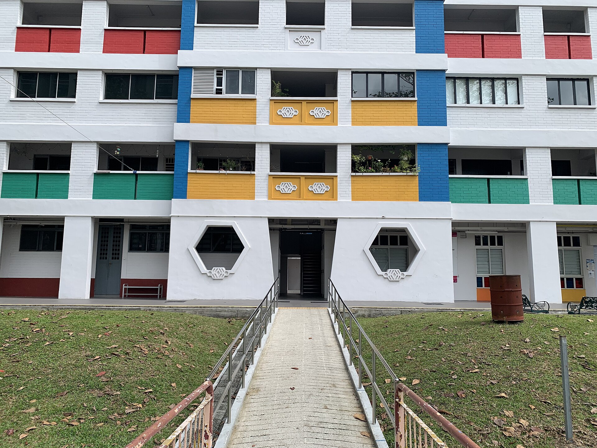 HDB flats along the Sims Avenue