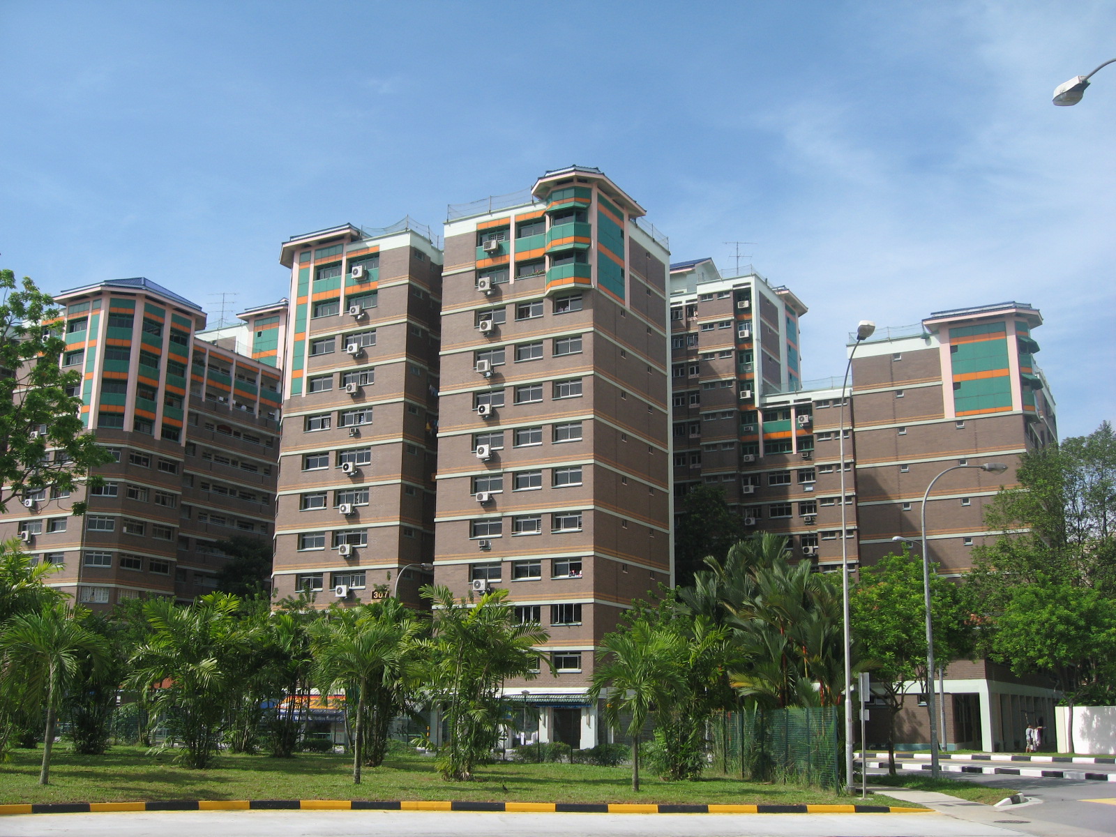 HDB flats at Choa Chu Kang, Singapore