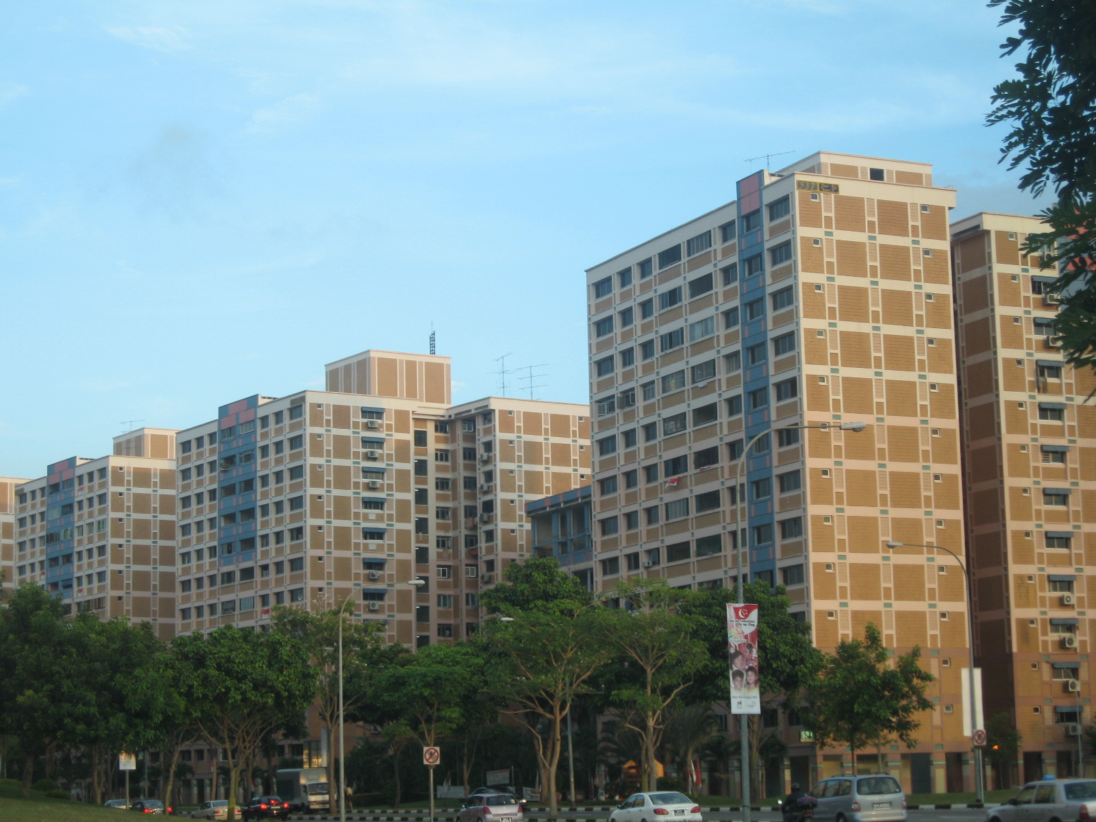 HDB flats at Pasir Ris New Town