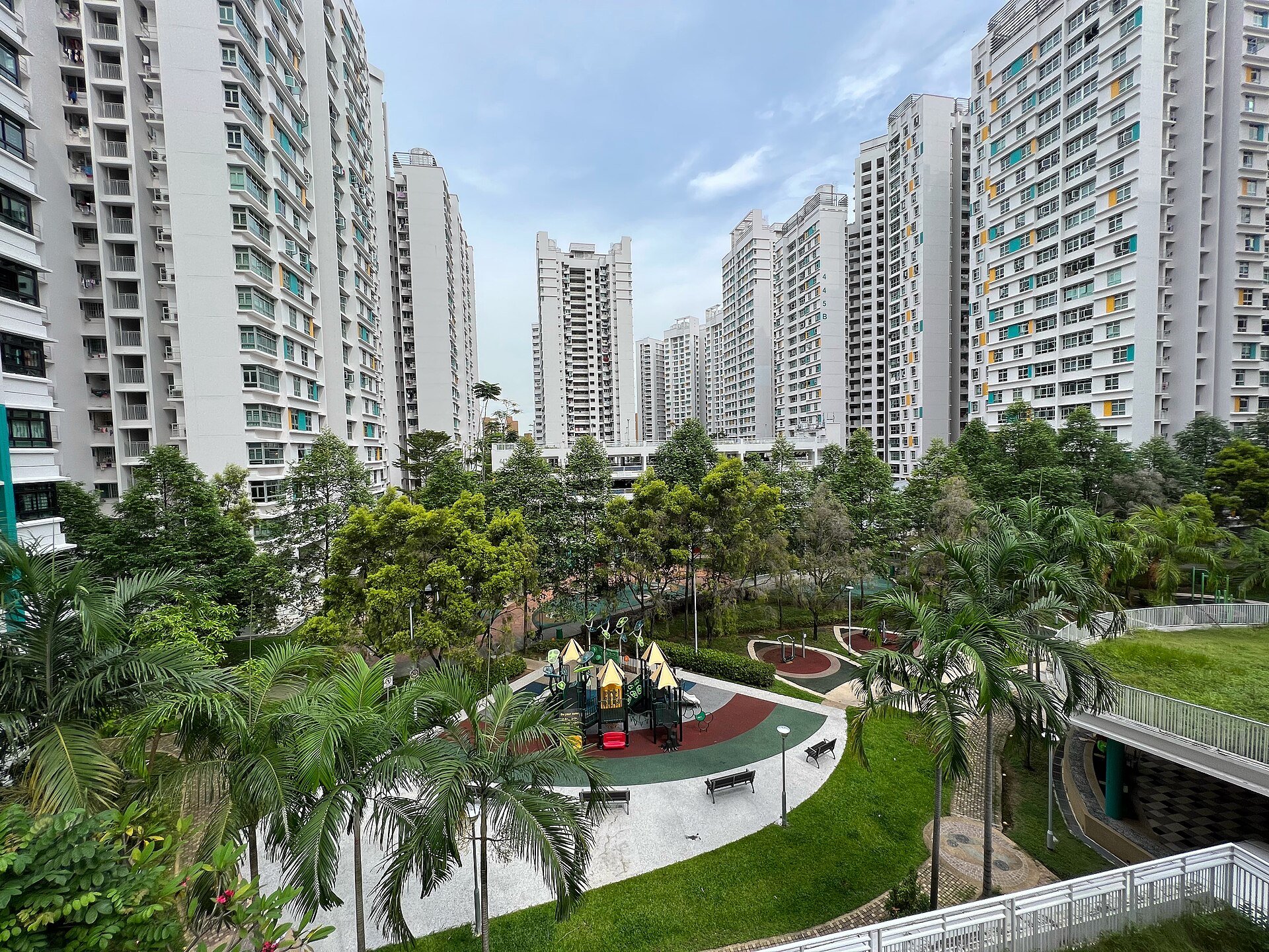 Unnamed park in Sengkang within Fernvale Vista II HDB development