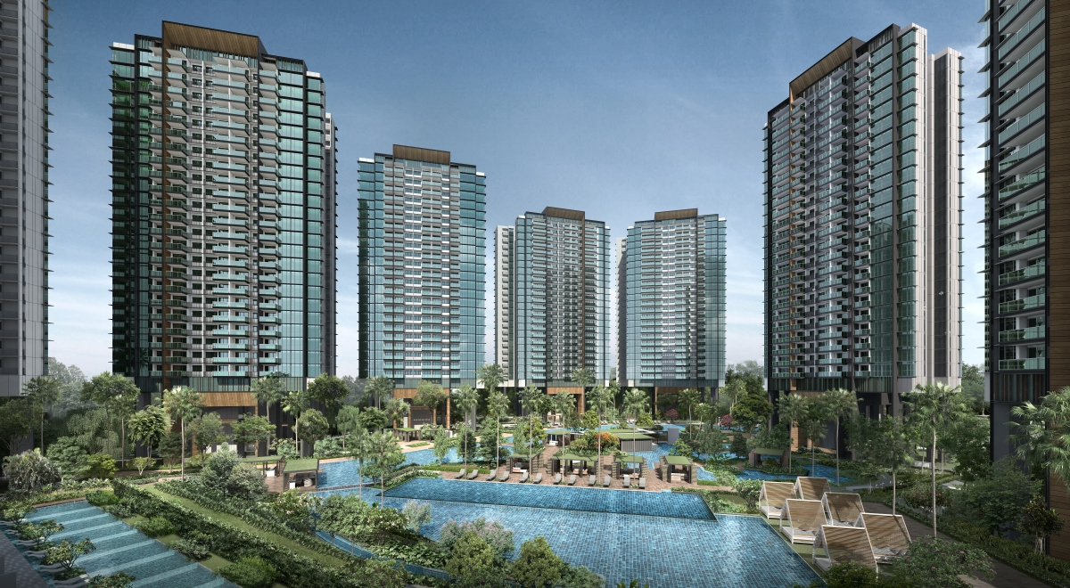 Normanton Park, as shown by the developer