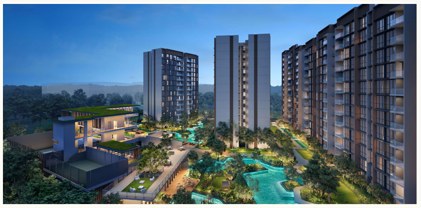 Rivelle Tampines, as shown by the developer