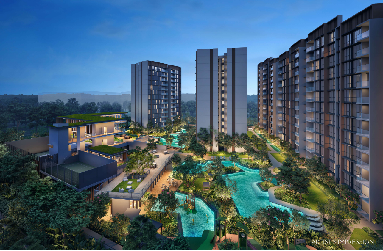 Rivelle Tampines, as shown by the developer