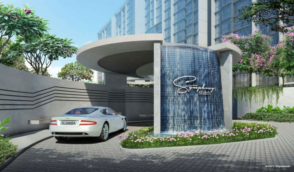 Symphony Suites, as shown by the developer